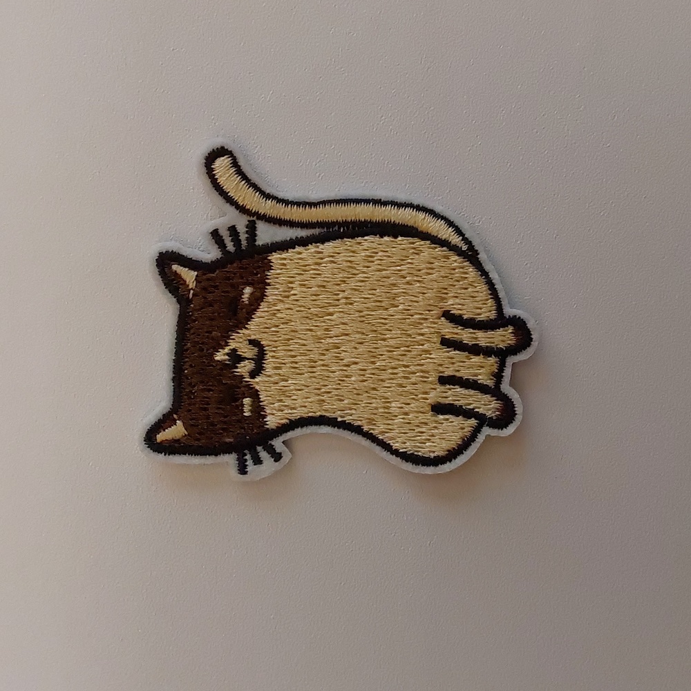 Cat Whimsy IRON ON Patch